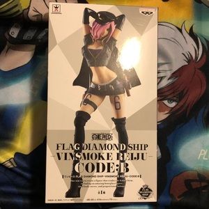 One piece vinsmoke reiju-code B flag diamond ship